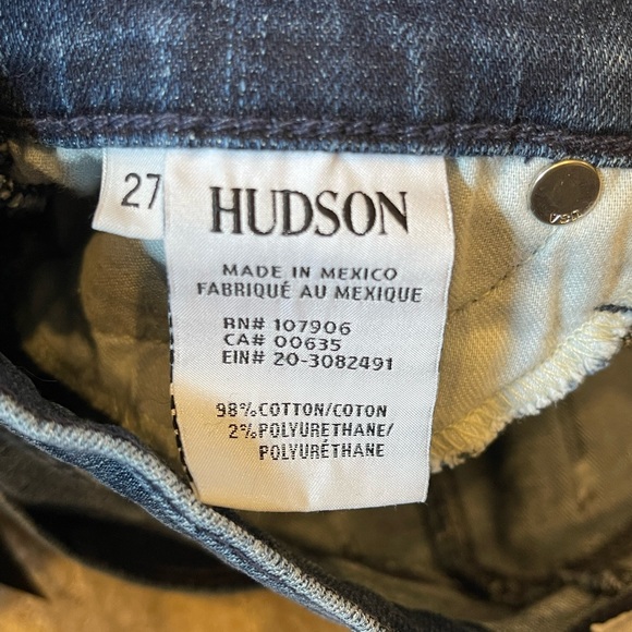 NWT Hudson Jeans with lace up on the back hem - Picture 4 of 5